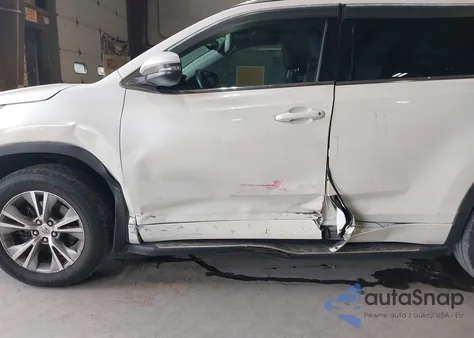 2015 Toyota Highlander Xle V6 from USA, damaged, VIN 5TDJKRFH8FS093145